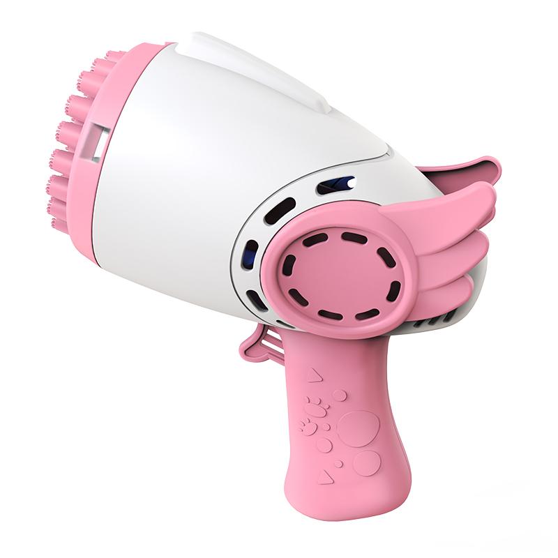 Internet-Famous Angel Bubble Gun, 40-Hole Bubble Output, Automatic Bubble Machine, Party Atmosphere Must-Have