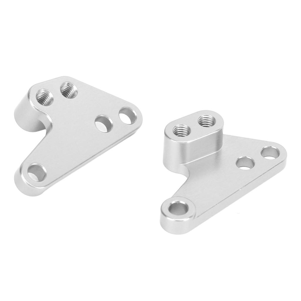 1 Pair RC Shock Towers Mount Racing Front Rear Bracket Shock Towers Mount for Traxxas 110 Silver