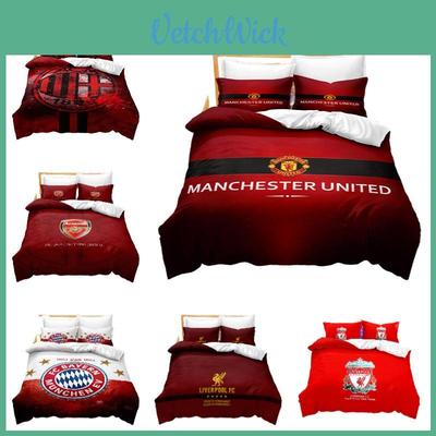 Luxury 3d Digital Print Bedding Set For Football Fans Wholesale Bedding Set For Football Enthusiasts