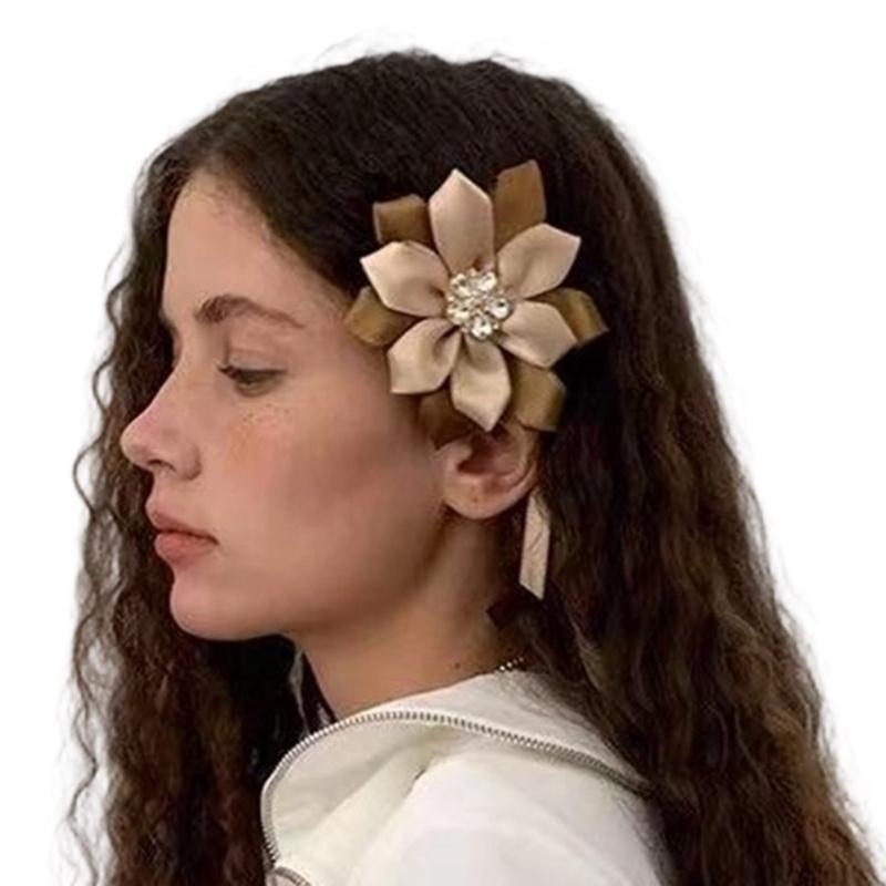 Modifiable Blossomy Hair Clip With Soft Mixed Substance For Women Girls Kids Daily Use And Special Instances