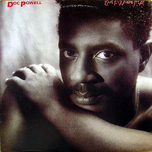 LP Record DOC POWELL - Love Is Where It's At 8327201 MERCURY 1987 US Soul/Funk Used