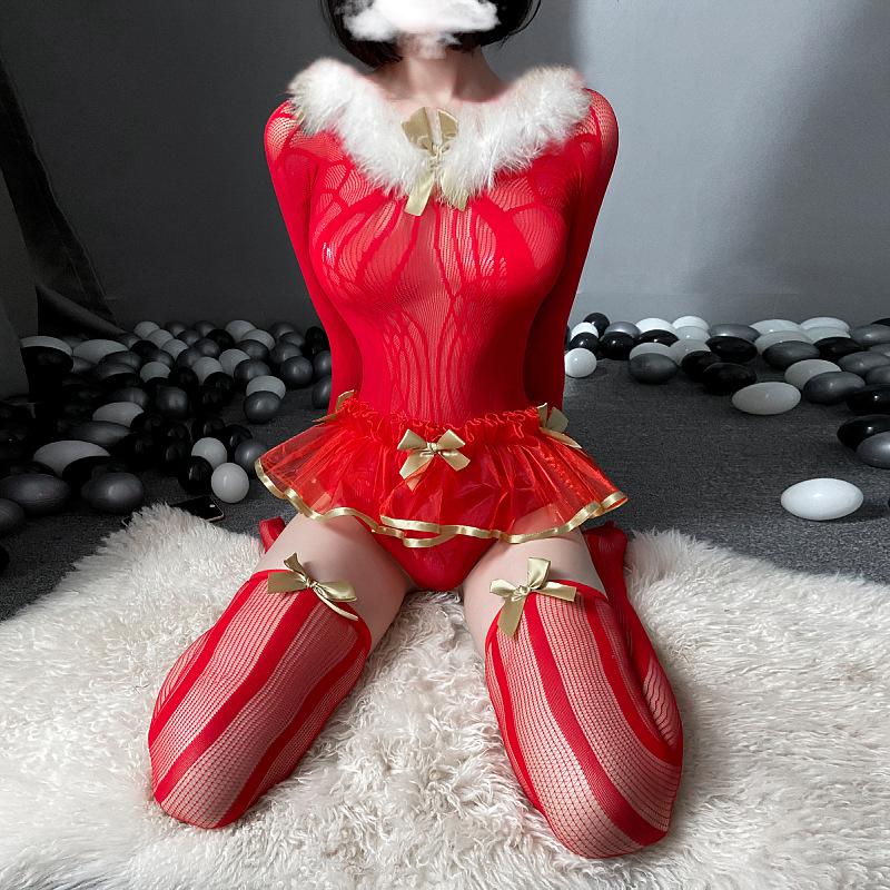 Halloween Lace Mesh Cosplay Lingerie: Sexy Princess Costume
