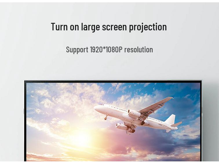 8K/4K DP To HDMI Adapter Cable for High-Definition Computer Monitor Connection
