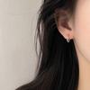 Ambassadian Ear Buckle Texture Lava Earrings Personal Ear Ring Cold Air and Fashionable Pattern Geometric Geometry