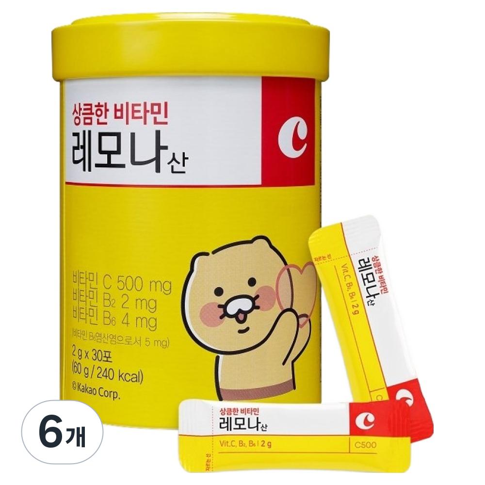 Lemona Refreshing Vitamin C 30 Packets 60g 6 Pcs