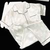 Butterfly Texture Printed Loungewear Women'S Summer Ice Silk Short-Sleeved Trousers Can Be Worn Outside Pajamas