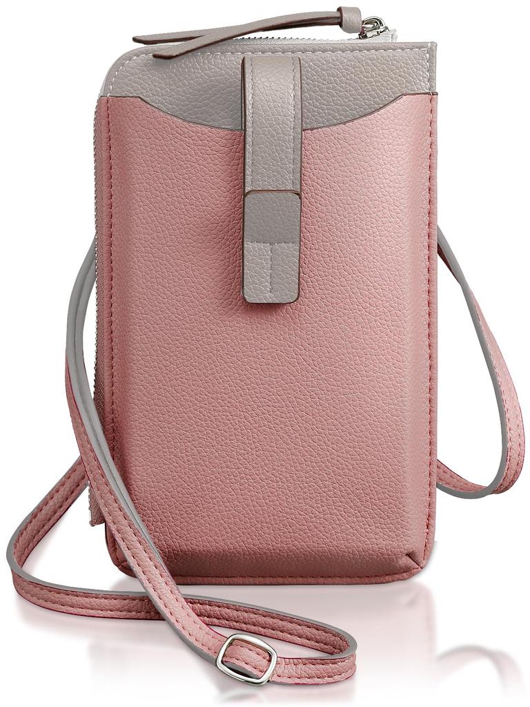 Smartphone Shoulder Bag Smartphone Pouch Shoulder Bag Smartphone Pochette Lightweight Leather Pouch Eco Leather Crossbody Vertical Slim Thin x Light