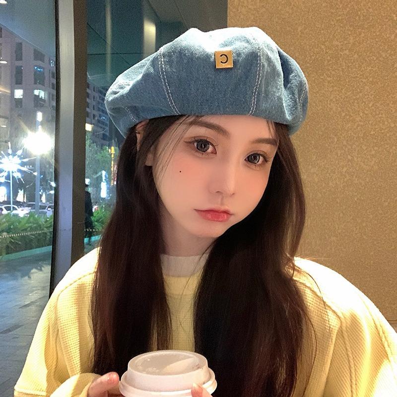 Hat, Female, Big Head Circumference, Beret, Painter's Hat