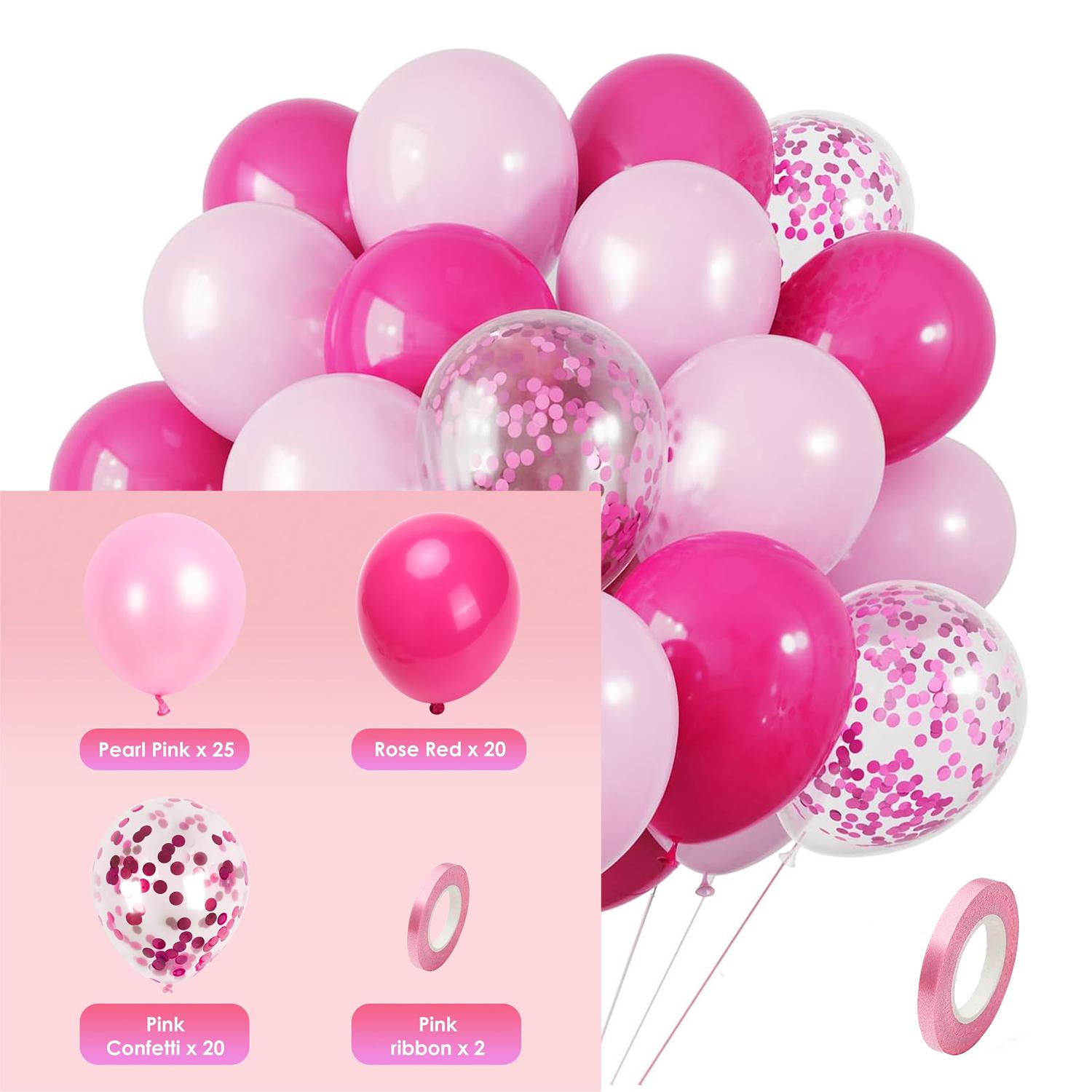 

12inch -65pcs green, blue, and purple latex balloon set with confetti, suitable for weddings, birthdays, pop parties 12INCH
