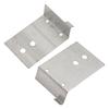 60 Pieces Door Installation Kit 5cm X 3.5cm X 1.6cm Door Installation Kit Wear-resistant Home Installation Project