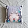 Cushion Cover Soft Case Sofa Living Room Home Comfortable Office Decor Protective Pillow Archive Blue Sunaookami Shiroko Covers