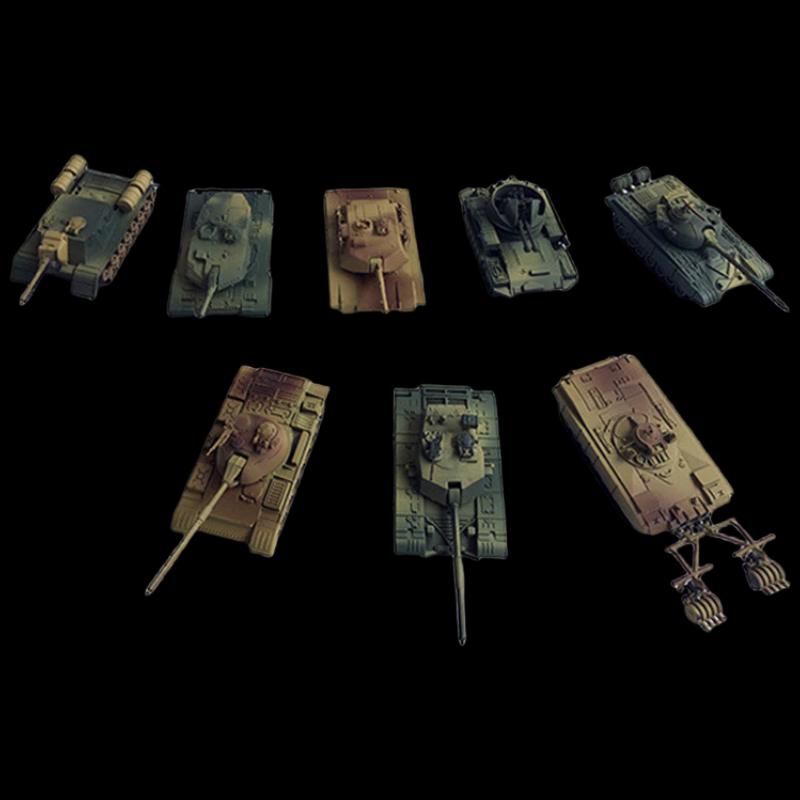 Longchan 4D Assembly Tiger Tank Building Blocks