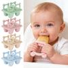 Silicone Baby Teething Popsicle Mold BPA-Free Freezer Tray for Fruit Yogurt Dishwasher