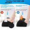 TALSTILA Foot Rest for Under Desk at Work, Footrest with Warm Plush Feet Pocket, Ergonomic Foam Foot Stool, Under Desk Footrests, for Office Desks &