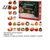 Holiday Countdown Gift Christmas Squeeze Advent Calendar 2026, 24 Days Dumpling Fidget Toys Calendar, Soft Sensory Stress Relief for Adults,