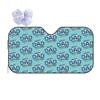Ocean Shell Car Windshield Sunshade with Suction Cups, Heat Insulation and Blackout Design