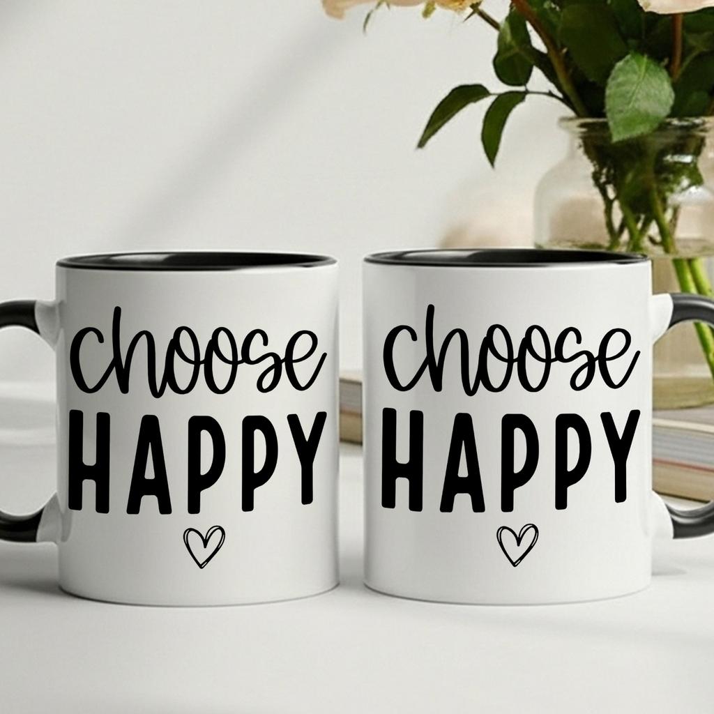 1pc, Inspirational Positive Encouragement Gift for Couples Friends Colleagues Family Coffee Mug, Minimalist Letter Print Design