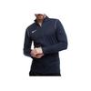 Nike Solid Color Stand Collar Knitted Football Jacket Men Jacket Blue BV6885-410