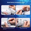Shark Toys Electric Remote Control Underwater Simulation Great White Shark Toys