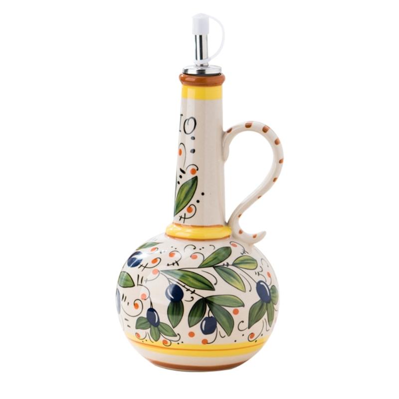 

Solid Quality Ceramic Condiment Container Durable Leak Proof Design Kitchenwares Ceramic Jar For Home Use