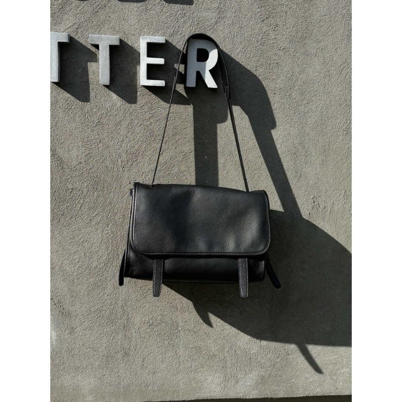 Нишевая Ретро Сумка-рюкзак Тоут Натуральная Кожа Одноплечевая Сумка-кроссбоди Ручная Сумка Почтовая сумка One Size