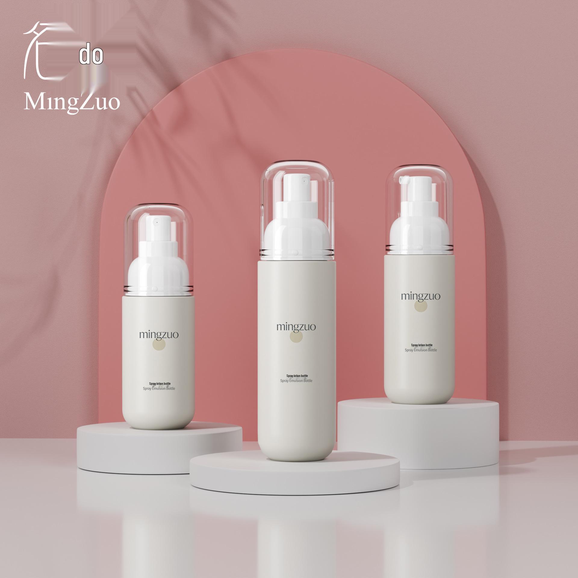 

Nano Facial Mist Spray Bottle - Hydrating Travel-Sized, Refillable for Makeup and Toner 100ml White Spray PET