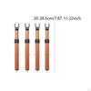 4 Pieces Camping Cart Table Support Rod Lifting Bracket Heavy Duty Heightening Holder Detachable