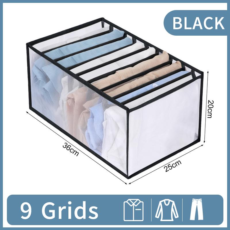 Aufbewahrungs-Organizer, Jeans-Organisation, Aufbewahrungsbox, Schrank-Organizer, Kleidungs-Organisationssystem, Schubladen-Organizer, Schrank, Hosen