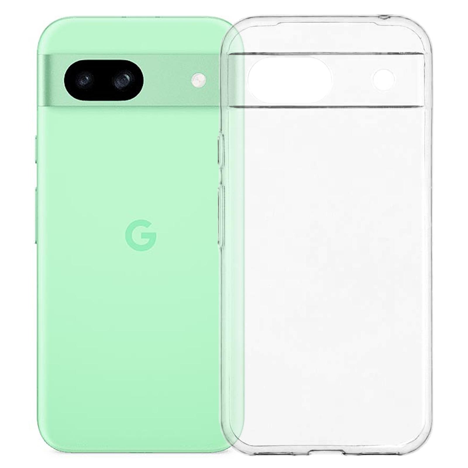 

UNITHIN For Google Pixel 8a Case Ultra Thin 0.7mm Clear TPU Anti Drop Phone Cover Precise Cutouts A