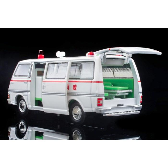 TOMYTEC Tomica Limited Vintage Neo 1/64 LV-N Ootemachi 01 Nissan Caravan Ambulance (Shibuya Hospital) Part III Episode 7 "Runaway Runway"