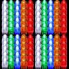 LED Finger Lights 100 PCS Glow Sticks for Night Parties and Carnivals 5 Colors