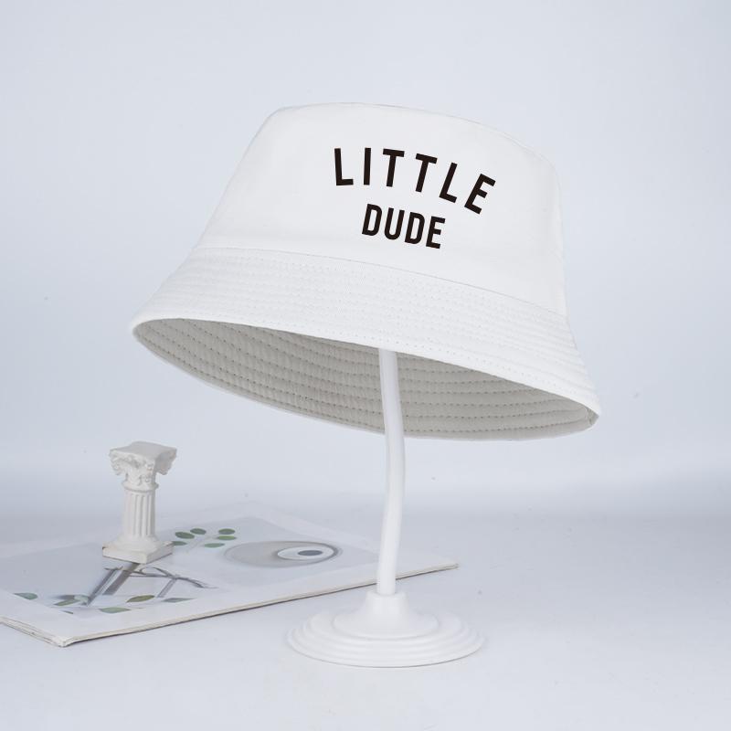 

Little Dude Printed Fisherman S Hat For Boys Ages 2–6: A Simple, Cool, And Stylish Bucket Hat Perfect For Outings And Beach Trip