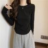 La Chapelle Women's Slim-Fit Long-Sleeve T-Shirt