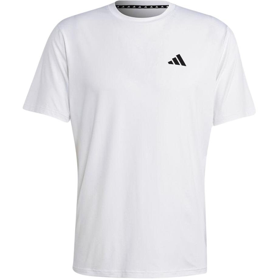 

New Adidas ESSENTIALS TRAIN T-Shirt Men s White/Black IJ7020 XL