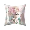 Rose flower pattern Pillowcase Living Room Sofa Chair Bed Cushion cover Wedding party decoration Birthday gift Home