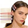 Frosted Duckbill Hair Clips 2Pcs Colorful Hairpins For Fixing Bangs Fashion Barrettes Hairdressing Headwear Hair Accessories