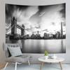 London Eye Tapestry Thames River Tapestry London Urban Scene Tapestry Wall Hanging Tapestries Art Home Living Room Bedroom Dorm