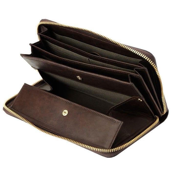 Porter Wise Round Wallet L (Brown) 341-01318