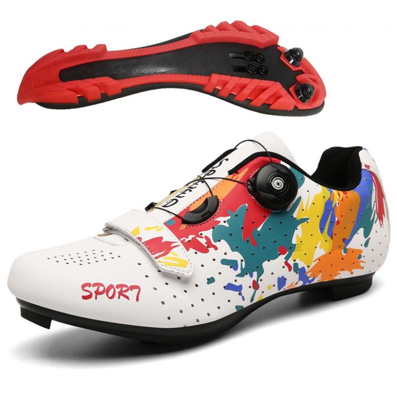 Unisex Mountain Bike Cycling Shoes With Stiff Sole MTB Road Indoor Trainer Use