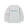 ThiSiSneverThaT T Logo L S Tee heaTher Grey