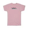 Gift T-Shirt : Guatemala Flag Colors Guatemalan Travel Expat Country Minimalist