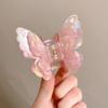 Butterfly Hair Claw for Women Acrylic Handmade Back-of-Head Shark Clip Hair Accessories