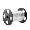 Polyester Pull Tape, 5/8" x 108' Mule Tape Flat Rope, 2200 lbf Tensile Capacity, Printed Webbing Cable Pulling Tape for Packaging, Gardening,