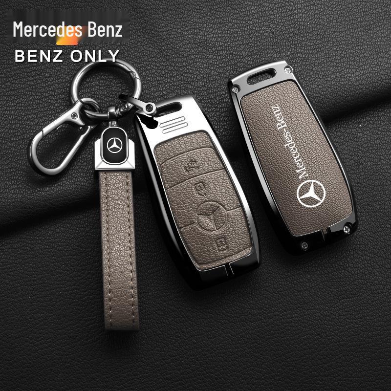 Compatible Key Case for Mercedes E300L, C260L, A200L, C200L, GLC300L, GLB220, GLA200.