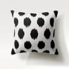 Nordic simple fashion black and white geometric polyester pillowcase 45x45cm Sofa Chair car cushion cover Home decor Pillowcase