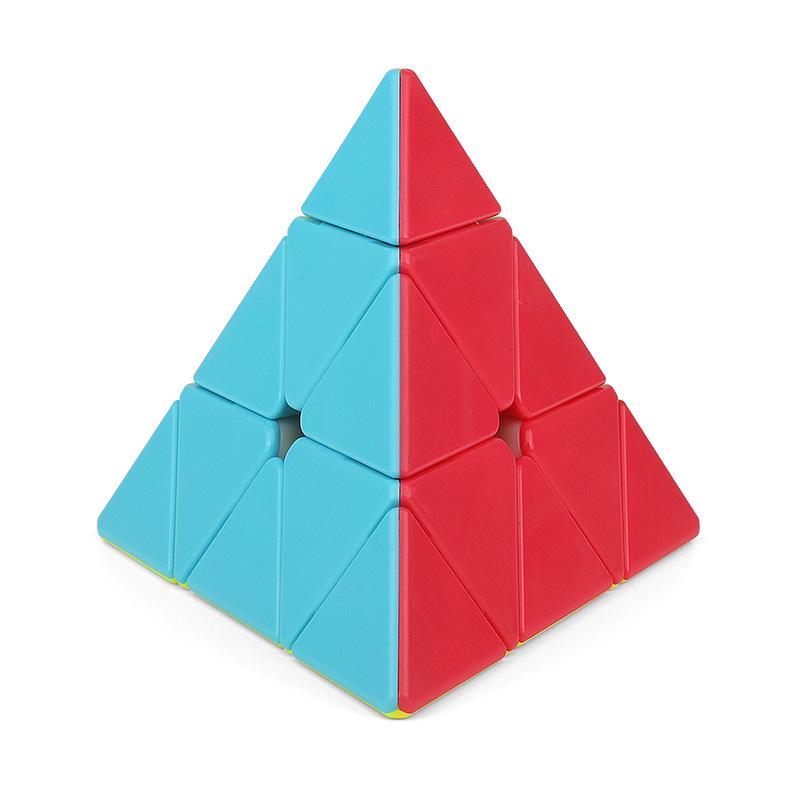 Qiyi Qiming S2 Pyramid Rubik s Cube - Jelly Color Triangular Educational Toy