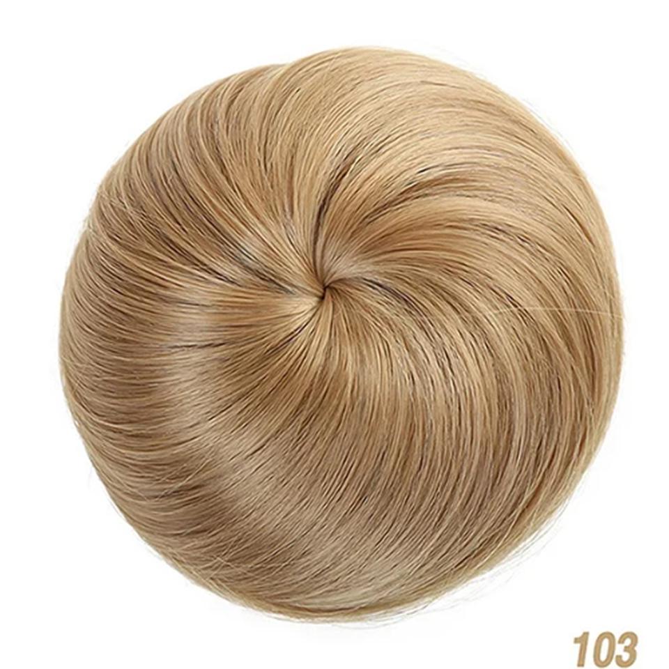 IMISSU Geflochtenes Chignon Haarteil – Braun, Mit Haarklammern Für Hochsteckfrisuren