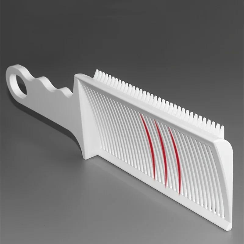 1pc/2pcs Hair Clipper Comb Oil Head Hair Cutting Comb Hairdressing Accessories Professional Barber Limit Comb