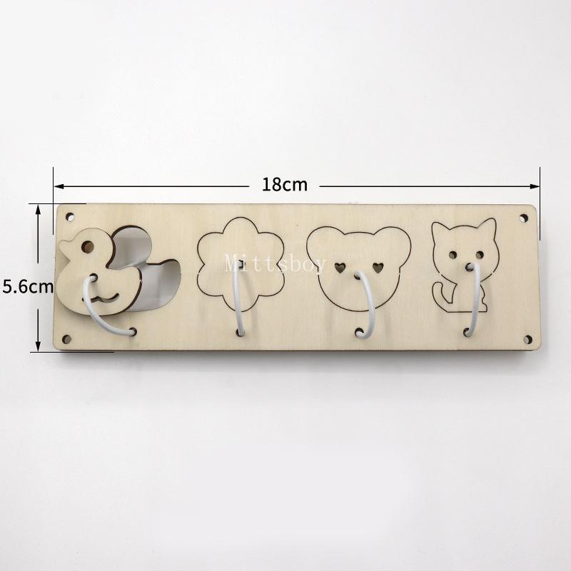 Accessoires Tableau d'Activités Jouet Montessori en Bois Clé Verrou Interrupteur Coulisses Paillette Jouet Éducatif Jouet d'Entraînement pour l'Éducation Précoce Cadeaux