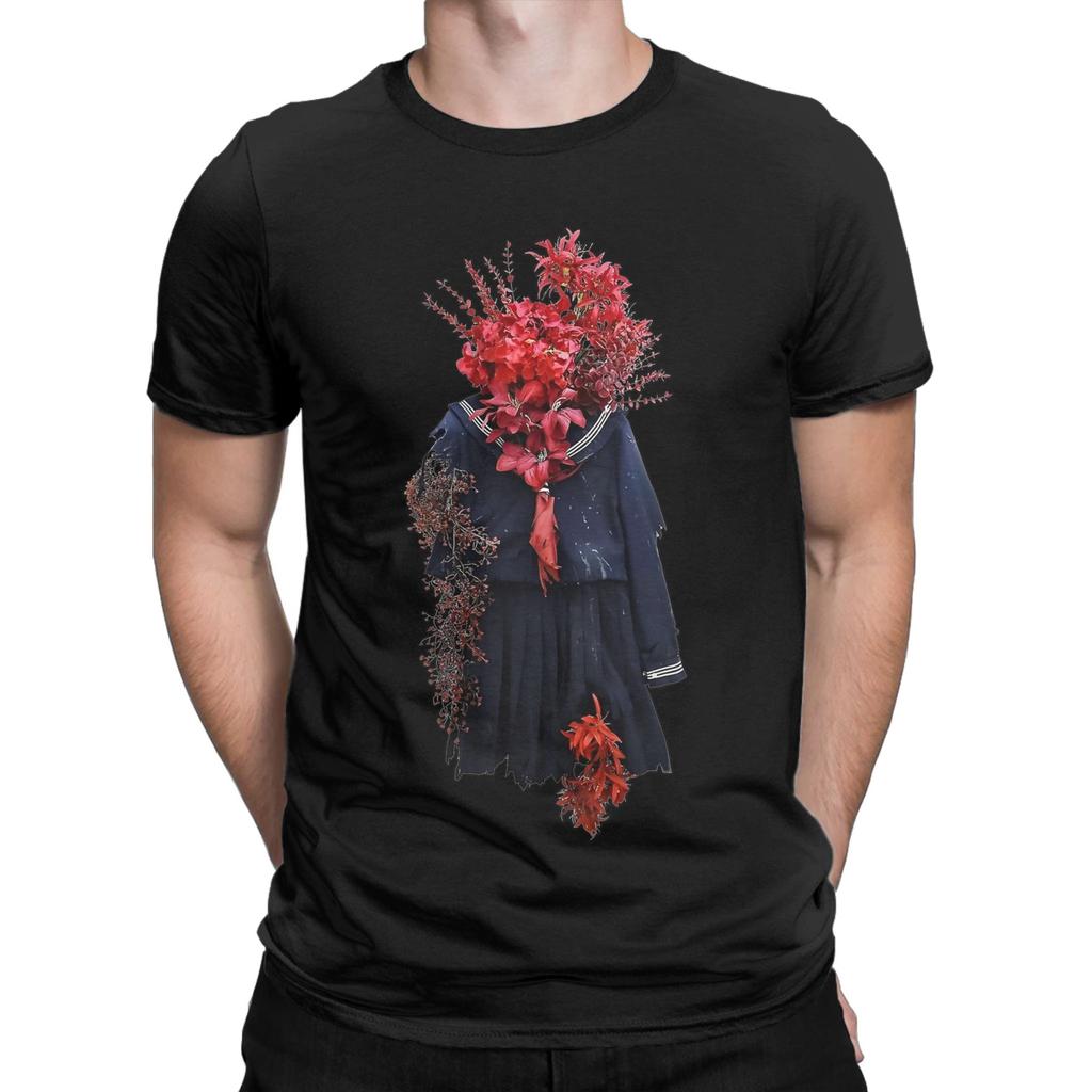Herr T-shirt Silent Hill F Bomullskläder Vintage Kortärmad Rundhalsad T-shirt Sommar T-shirt